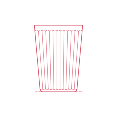 Objects Drinking Glasses Ikea Kallna Glass 10 Oz Line Art Svg Vector, Free Vectors File